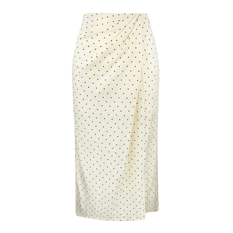 JUNGLEME高腰波点半身裙