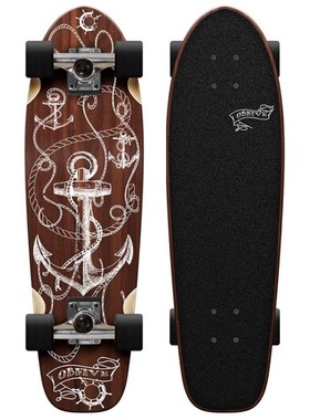 澳洲进口OBFIVE陆地冲浪板专业滑板小鱼板长板