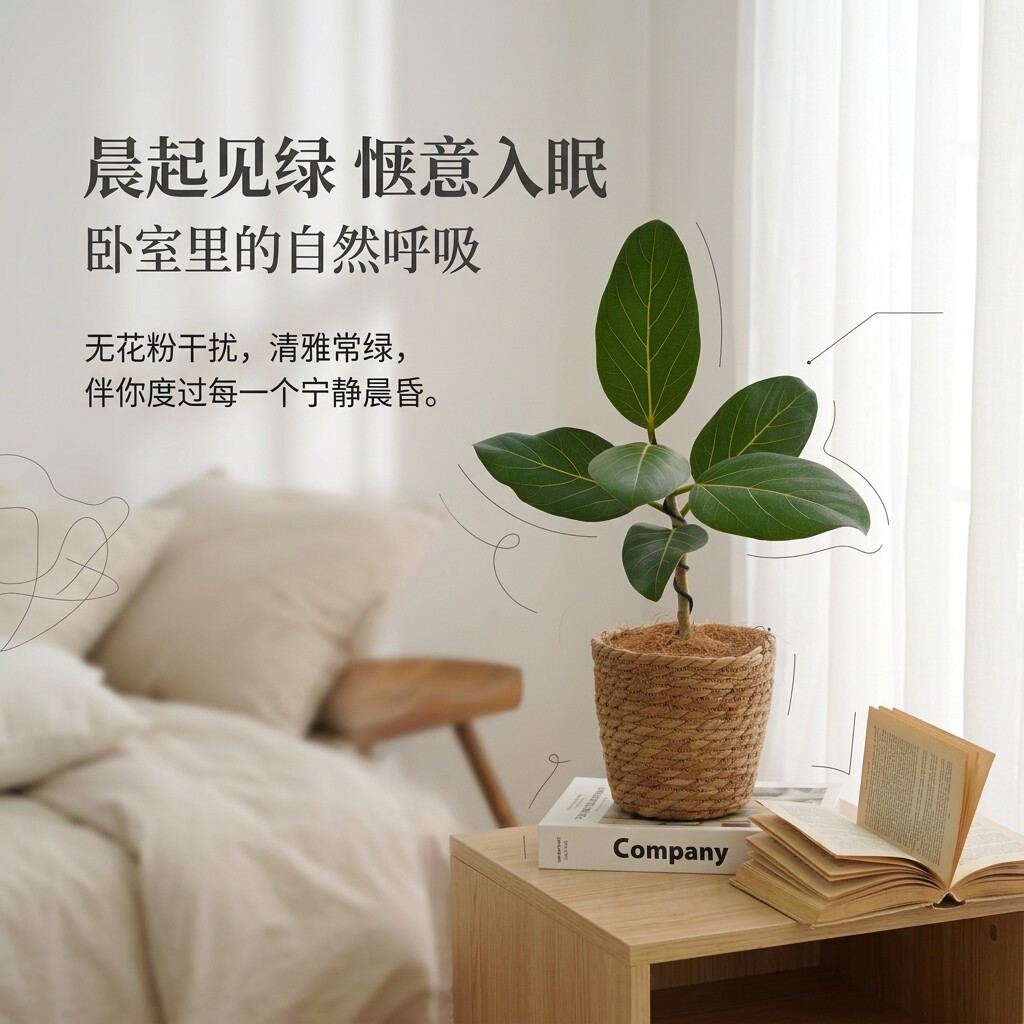 造型高山榕盆栽室内桌面绿植孟加拉榕幼苗植物净化空气好养活盆景