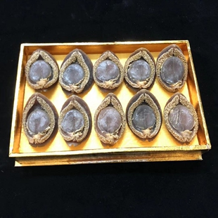 日本深海南非吉品鲍鱼干货正品500g非即食水产16头干鲍深海网鲍