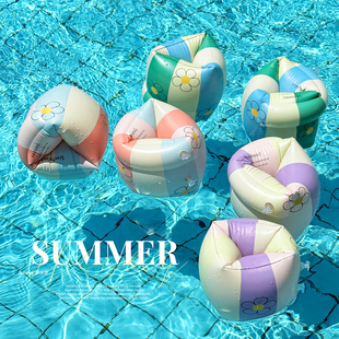 游泳漂浮神器儿童成人游泳手臂圈学游泳浮袖 臂圈浮力游泳圈 水袖