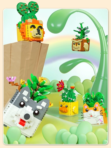 Конструктор, милая игрушка, подарок девушке