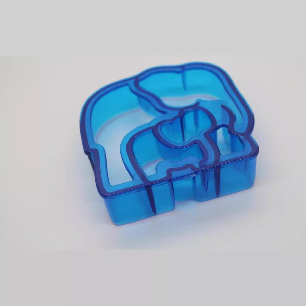 烘焙模具 大象形状三明治压模 固态烘培DIY器具