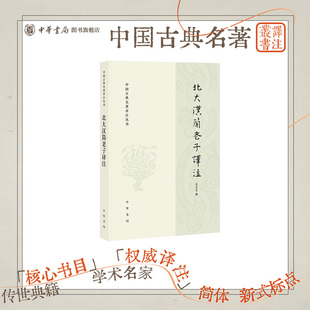 吴文文撰著 中华书局正版 值得用一生阅读 本书是国内第YI部汉简老子译注类专著中国古典名著译注丛书 书籍 经典 北大汉简老子译注