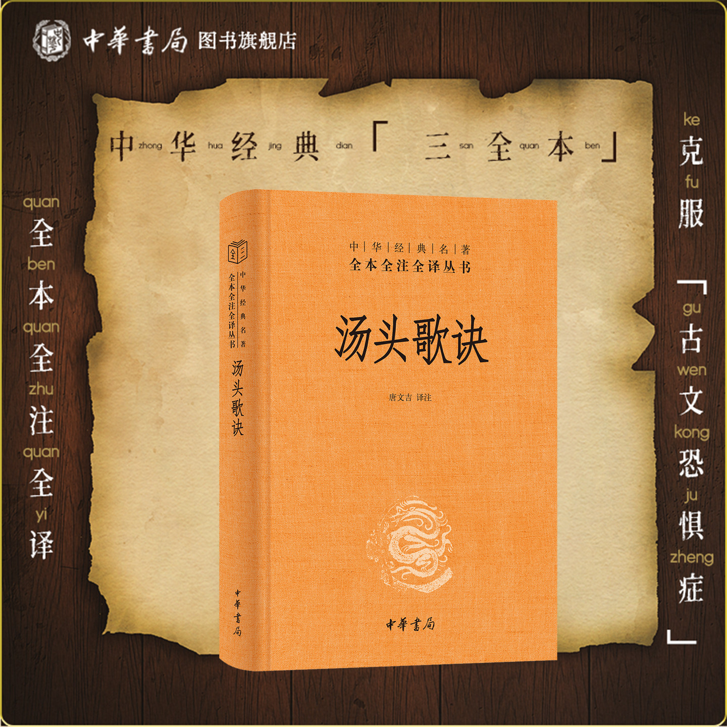 汤头歌诀 中华经典名著全本全注全译 唐文吉译注 中医&ldquo;四小经典&rdquo;之一 中医入门书籍中华书局三全本