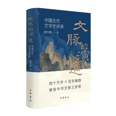 文脉的演进：中国古代文学史讲录 复旦大学陈引驰教授以三十年授课经验，“话”里“画”外讲文学史 你手边的复旦古代文学史课堂
