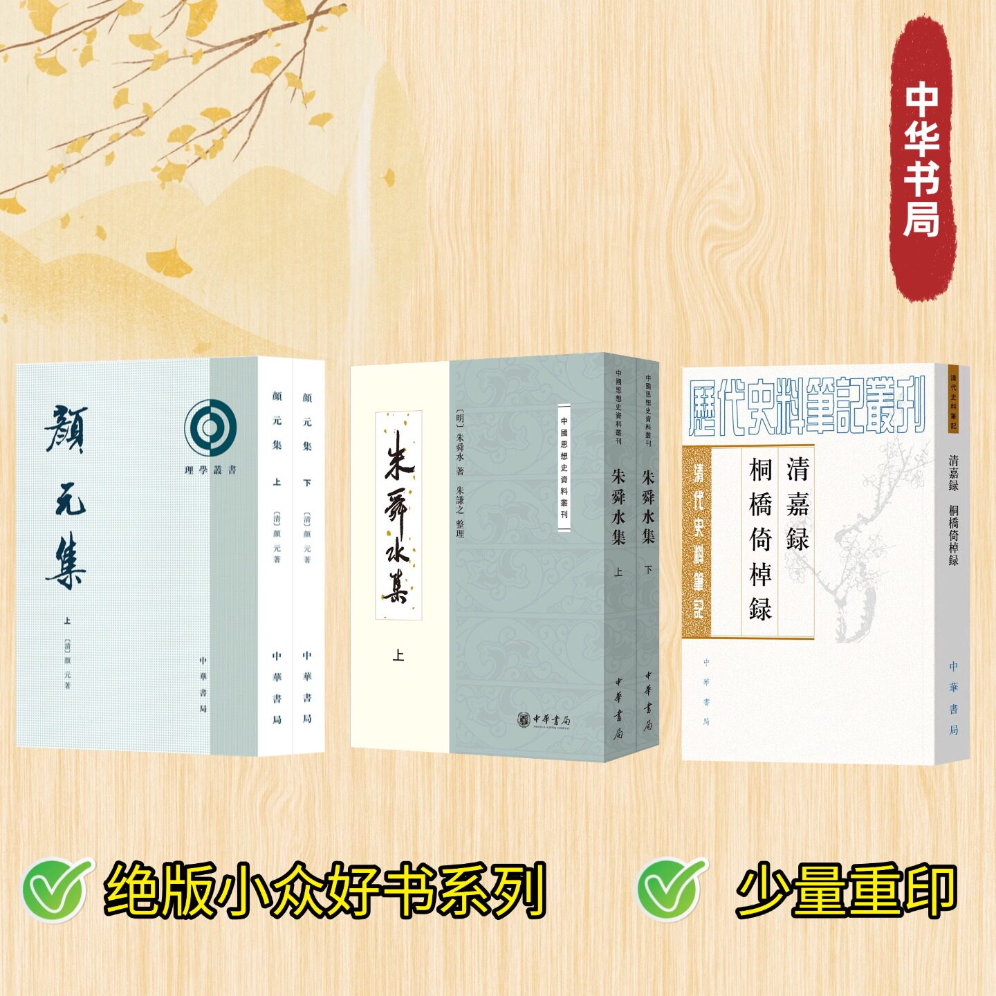【中华书局绝版小众好书系列 少量重印】颜元集/朱舜水集/5-6世纪北边六镇豪强酋帅社会地位演变研究/清嘉录 桐桥倚棹录