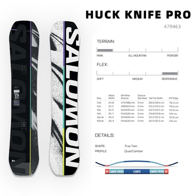 2526萨洛蒙全能加宽单板hkpro刻