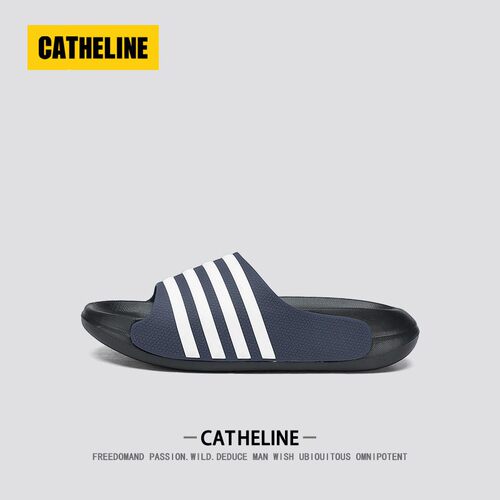 [轻奢潮牌]美国CAT.HELINE2026夏季新款厚底拖鞋男外穿踩屎感凉拖