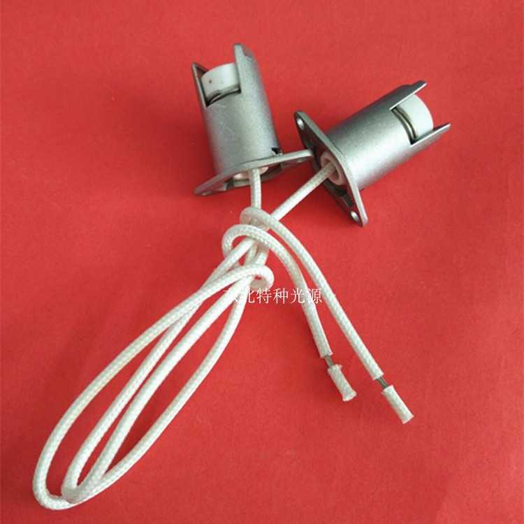 R7s灯头 卤钨灯管灯头 碘钨管灯座64760用灯座灯具配件100V-240V