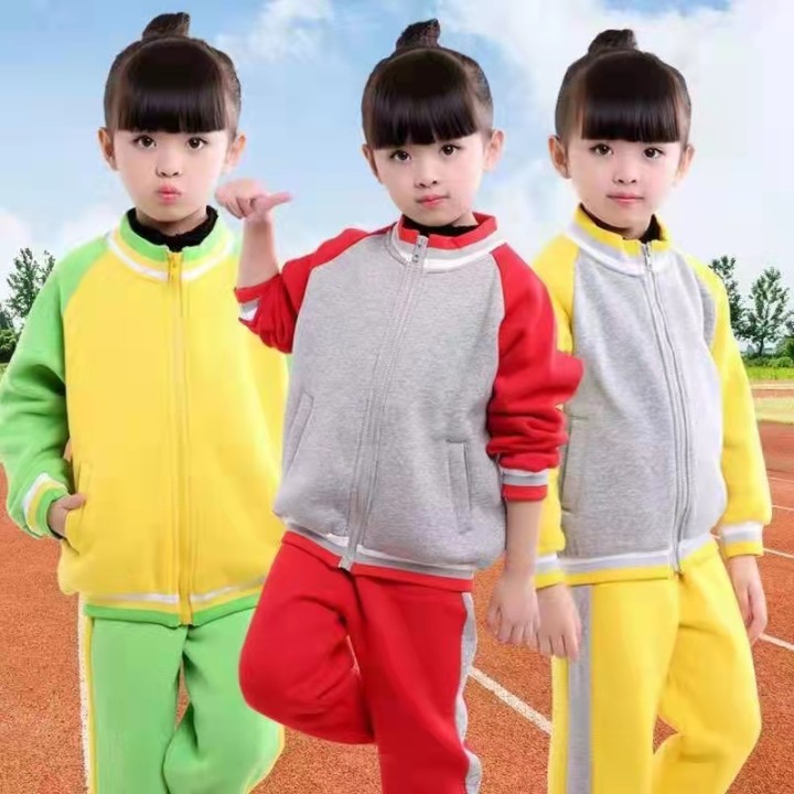 幼儿园服秋冬装加绒卫衣运动春秋校服/园服