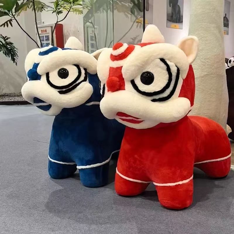 狮子凳子客厅醒狮动物座椅网红