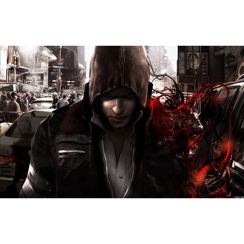 虐杀原形高清海报定做游戏写真周边单机网吧steam网咖Prototype14