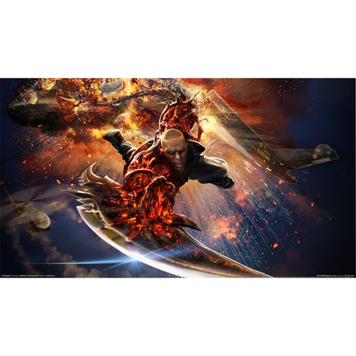 虐杀原形高清海报定做游戏写真周边单机网吧steam网咖Prototype1