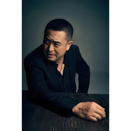 张嘉益高清大海报定制墙贴写真相纸挂画电影后海不是海幸福的方向