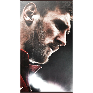 梅西高清海报定制挂画相纸写真体育FIFA世界杯阿根廷足球明星图26