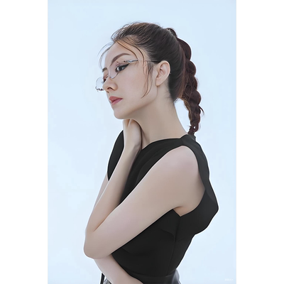 熊黛林高清海报订制电影写真挂画相纸香港美女模特明星水晶画相框