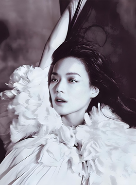 舒淇高清海报定制挂画相纸写真电影游龙戏凤我的老婆是大佬天堂口