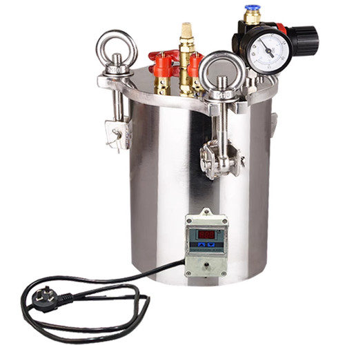 牙科义齿压力锅煮牙锅 全口假牙蒸煮聚合器304煮牙模具专用压力桶