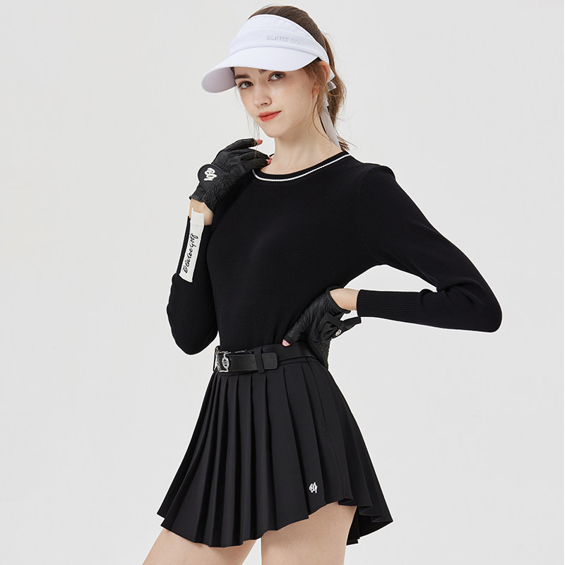 BG新款高尔夫女装衣服装上衣毛衣秋冬保暖球服女运动修身golf高端