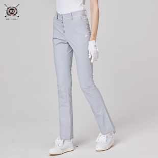 2026春夏新款BLKTEE高尔夫裤子女修身显瘦休闲裤灰色运动百搭裤子