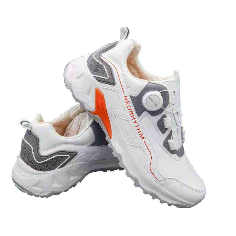 BG高尔夫运动鞋子纽扣防滑耐磨防水跑步网球骑行男女通用鞋子