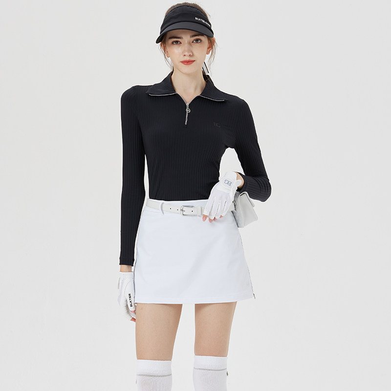 BG高尔夫女装球衣服装女上衣长袖秋冬套装修身运动速干排汗高端韩