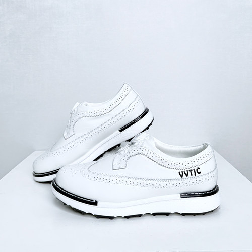 bg高尔夫鞋女旋钮系带商务风英伦风防滑百搭运动户外舒适运动鞋