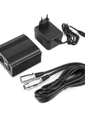 48V DC Phantom Power Supply with Audio Line For Condenser