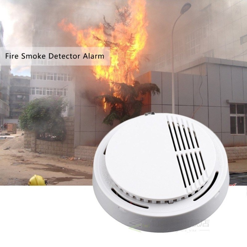 1PC Smoke Detector Smokehouse Combination Fire Alarm Home Se-封面