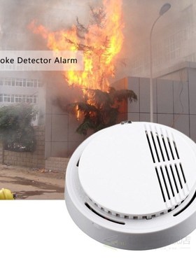1PC Smoke Detector Smokehouse Combination Fire Alarm Home Se