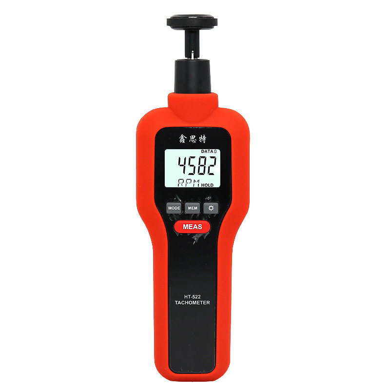 2-in-1 contact tachometer photoelectric tachometer转速表