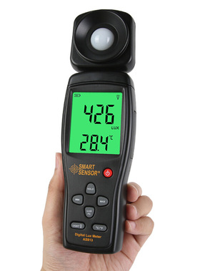 AS813 portable photometric brightness detector光照度计