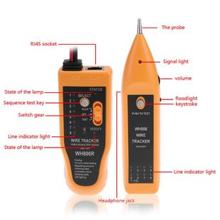 New Ethernet LAN Network Cable Tester Detector Line Finder