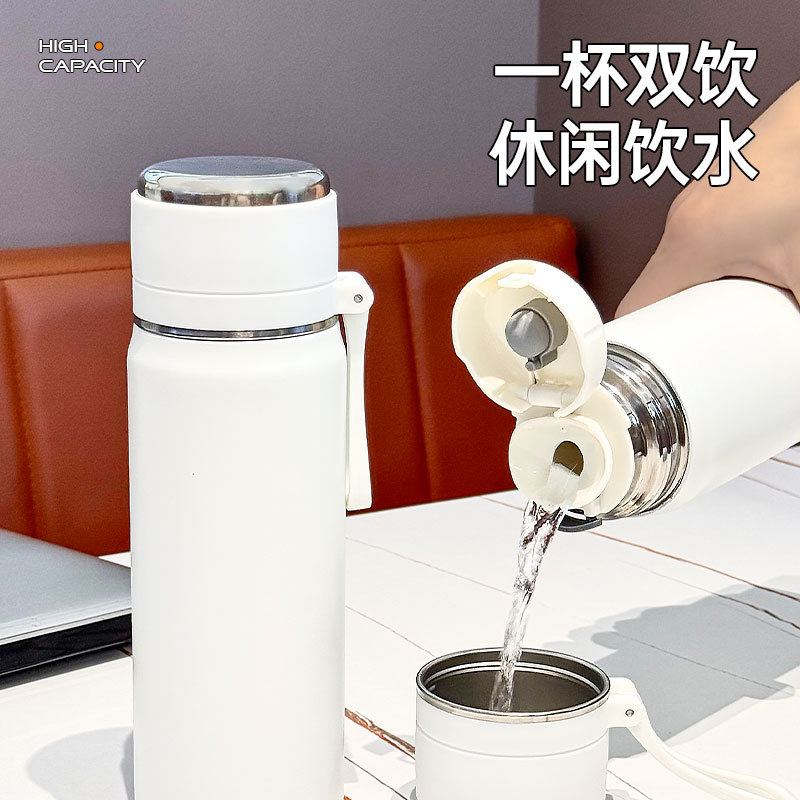 子弹头保温杯大容量男女高颜值316不锈钢水杯学生儿童杯礼品定制