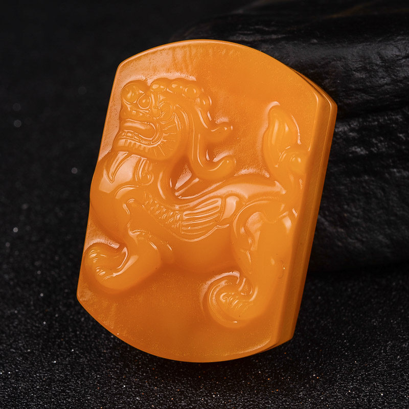 天然和田玉黄龙玉皮带扣腰佩男款貔貅保平安玉佩玉石腰带扣腰挂件