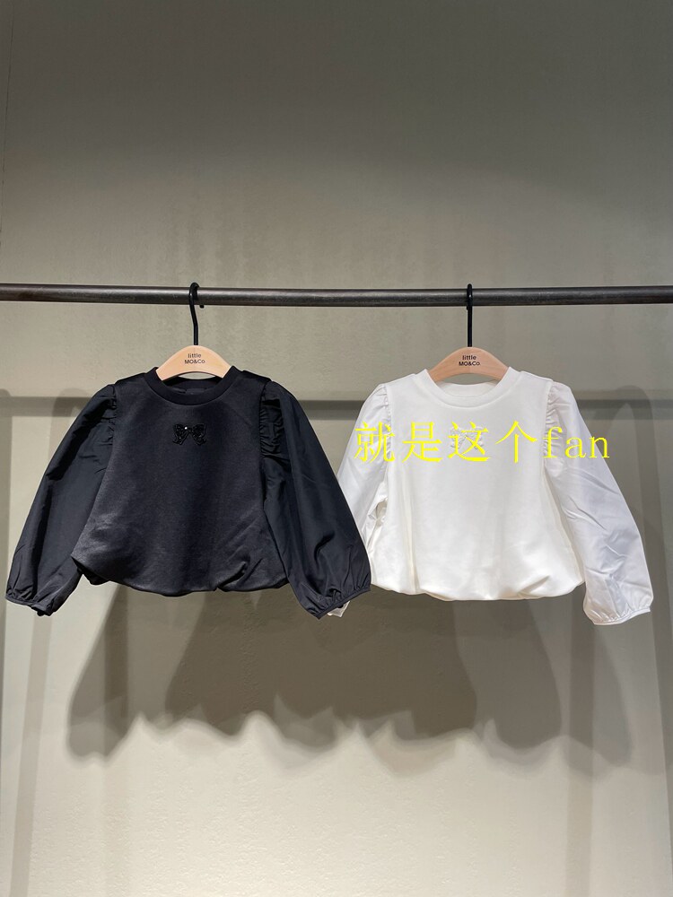 little moco摩安珂童装23秋装女童甜美花苞型长袖上衣-KBC3TOP003怎么看?