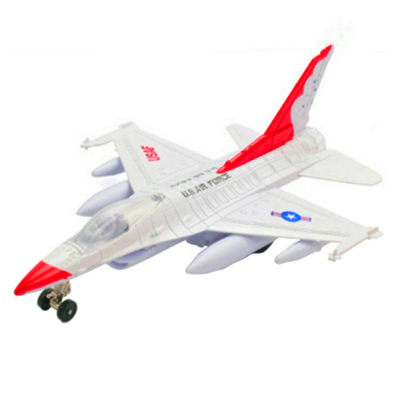 彩珀合金飞机F16战机模型