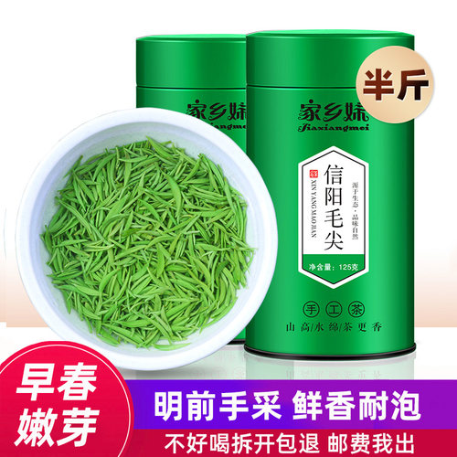 信阳毛尖2025新茶明前嫩芽250g