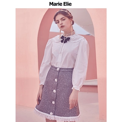 【夏天粉丝专享】Marie Elie【沁郦素雅】半裙EAA35P04815