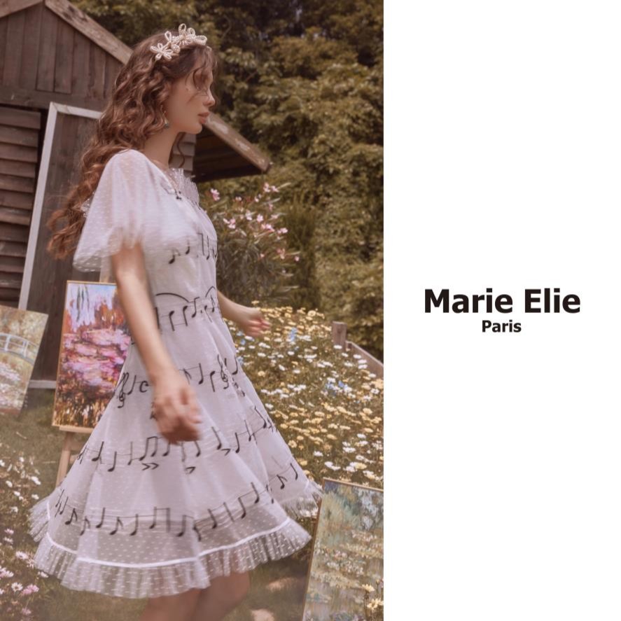 【夏天粉丝专享】Marie Elie德加舞者连衣裙ETAC21M10902