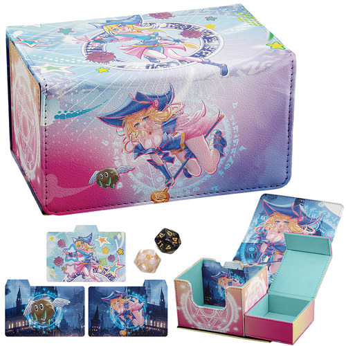 黑魔导少女游 戏王牌盒PTCG卡盒影之诗万智牌OPCG/DTCG卡片收纳盒