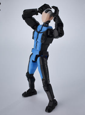 9L3D关节可动人偶无敌少侠战争泰坦13莫西干个性桌面饰品新年礼物