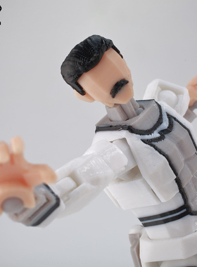 正版9L3D人偶无敌少侠维特鲁姆星马克幸运13儿童摆件关节可动手办