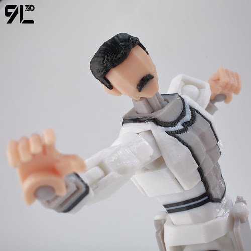 正版9L3D人偶无敌少侠维特鲁姆星马克幸运13儿童摆件关节可动手办