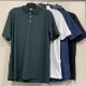 商务翻领上衣新款 200斤大码 男速干透气休闲短袖 侬家运动T恤POLO衫