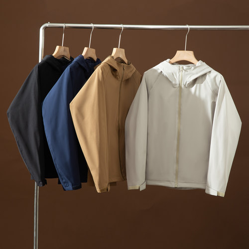 口外贸订单轻量化防风透气夹克