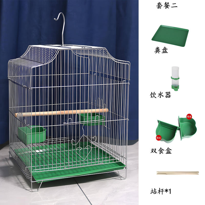 新型鸟笼2024新款家用大号虎皮玄风鹦鹉笼八哥笼相思鸟大型繁殖笼