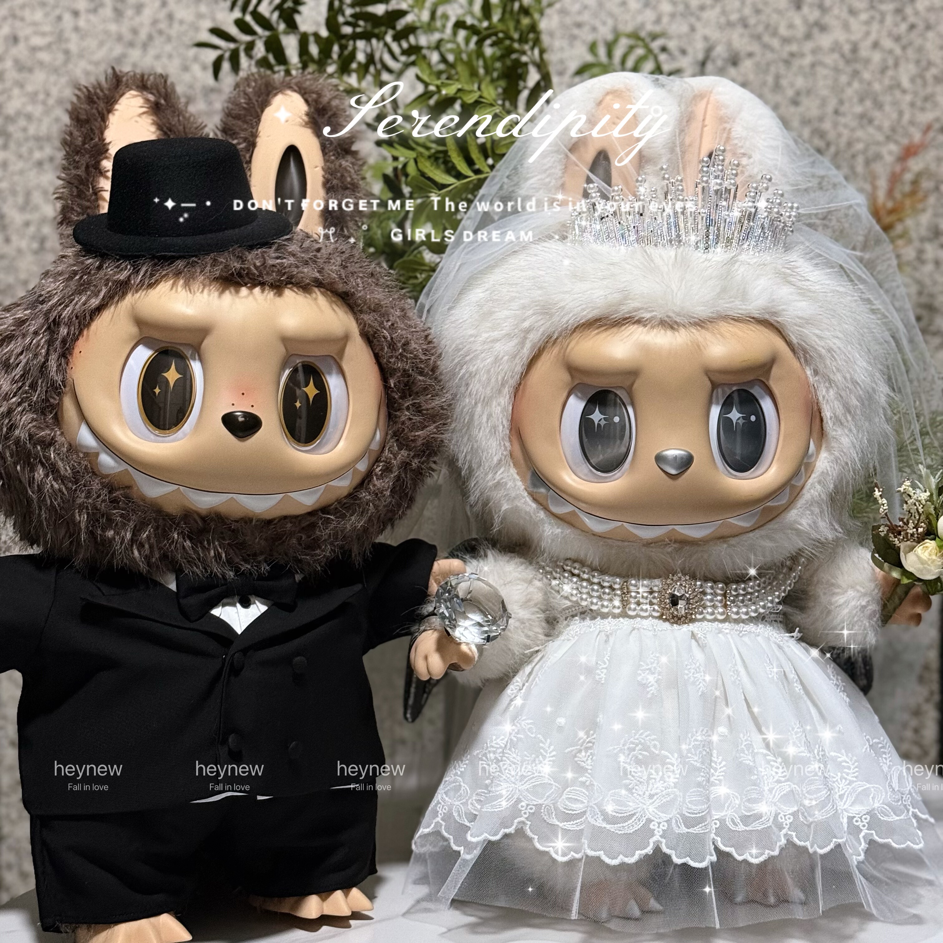 zimomo大天使娃衣58cm拉布布衣服搪胶大首领阴晴天使2.0婚礼