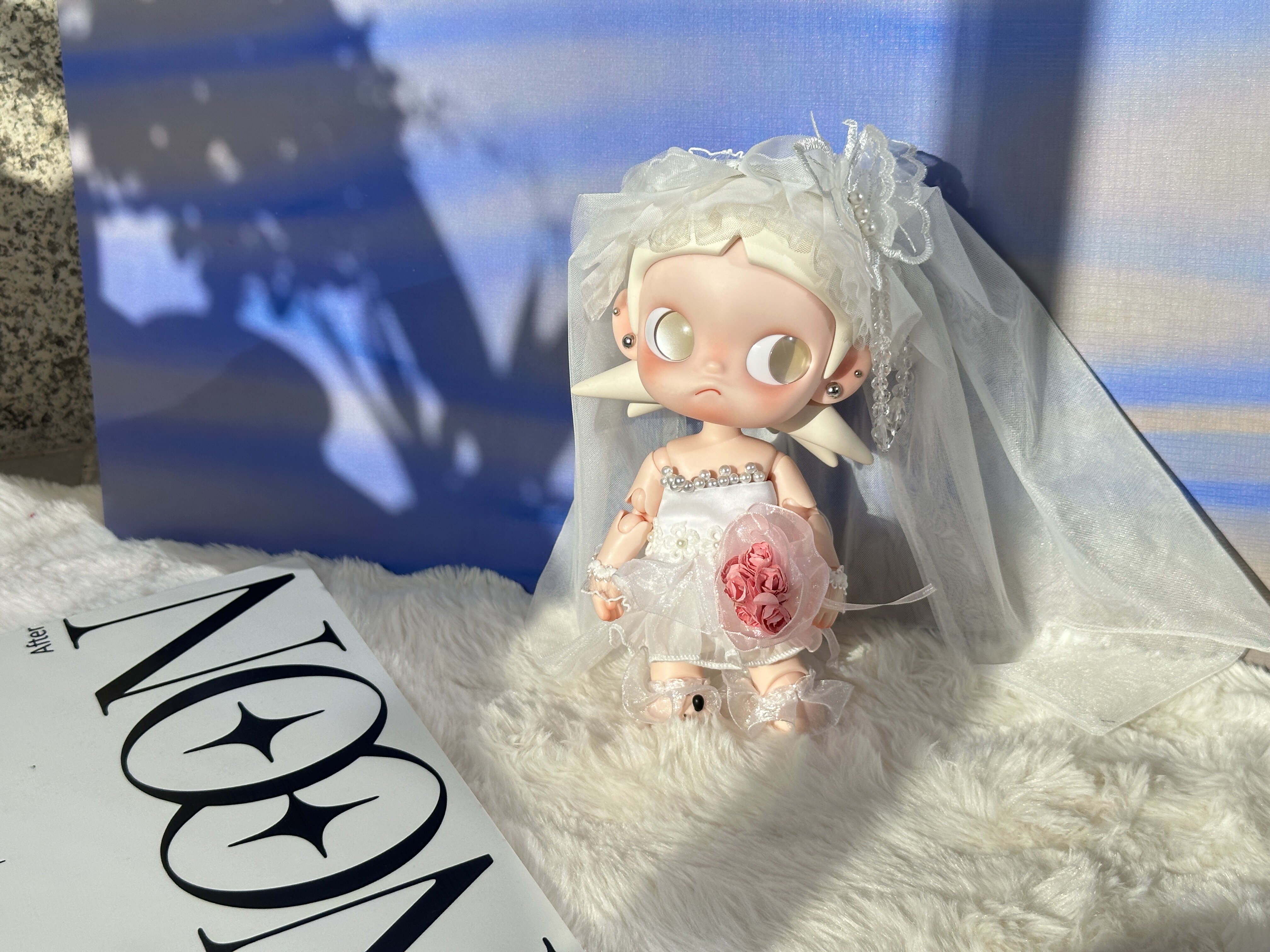 嘎子姐婚纱zsiga姜饼人八分之一可动人偶bjd婚纱在逃公主